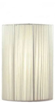 Lampenschirm silber glänzend 40x28cm E27 Lampenschirm – saasil.de