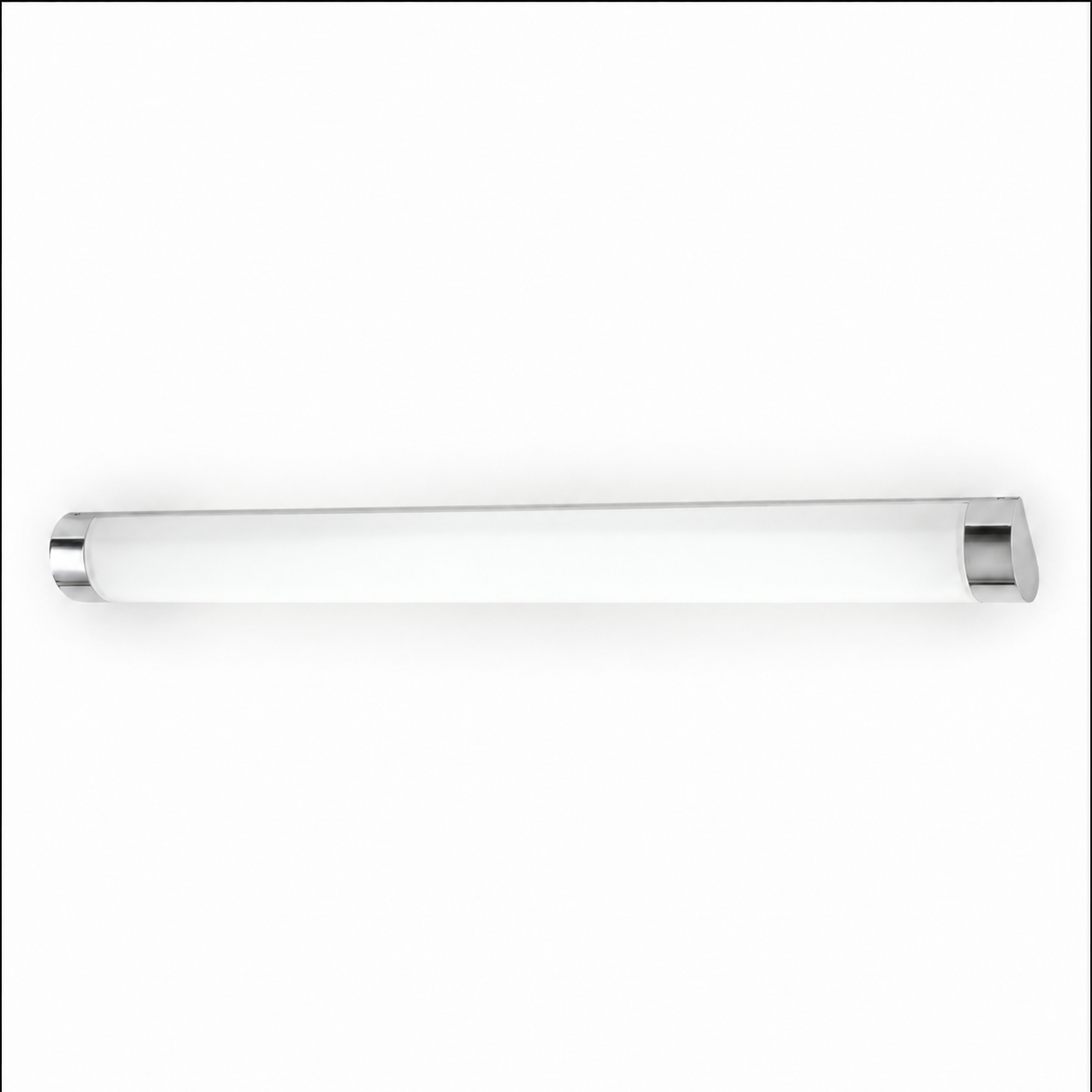 Lange LED Badlampe 91,5cm weiß Chrom 1600Lm IP44
