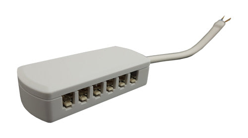 LED AR Verteiler 6 fach Verteiler mini flach für LED Transformator – LED-Treiber 