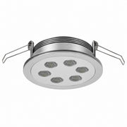 RELCO Cadice Fix 90.010/012 LED Einbauspot 6W 3000K warmweiß – Seitenansicht mit Einbaufedern