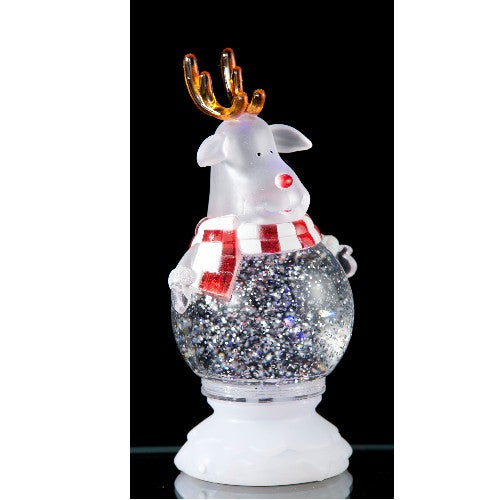 LED Figur Batterie Renntier Rudolf Weihnachten