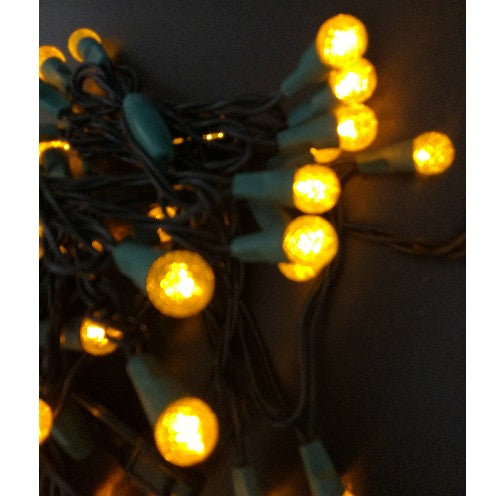 Motiv Lichterkette LED 50er, innen, Berry gelb 5m