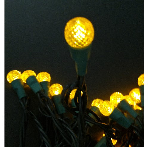 Motiv Lichterkette LED 50er, innen, Berry gelb 5m