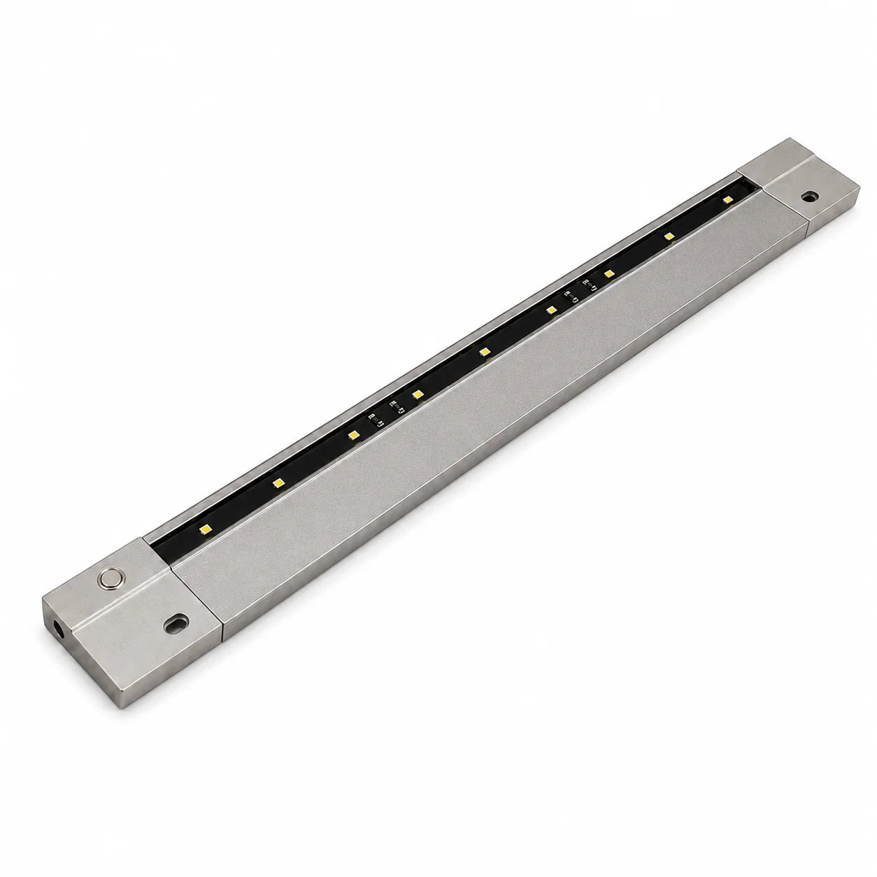 SPARTA LED-Lichtleiste 36 cm als flache Unterbauleuchte in Titan mit 1,8 W und 140 lm