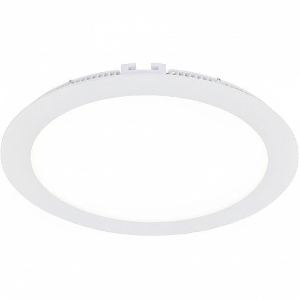 LED Panel-Einbauspot Rund 12W 4000K – Einbaustrahler IP30, schwenkbar, dimmbar