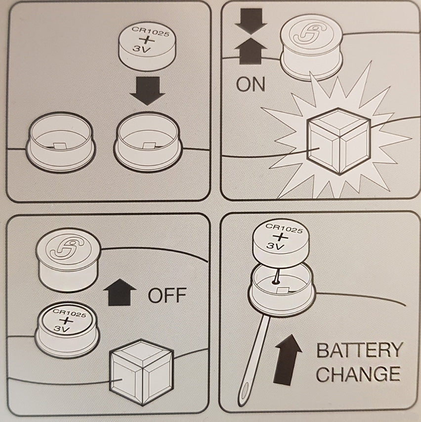 Leuchtende Halskette – Ball (geschliffen) – Pink (Rosa) – Swarovski® Elements