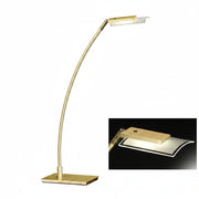 LED Schreibtischleuchte dimmbar Messing Matt Lomia Tischlampe