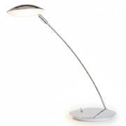 LED Schreibtischleuchte chrom glänzend Kano Tischlampe