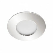 LED Einbauspot dimmbar per Schalter schwenkbar Chrom – Einbaustrahler IP23, schwenkbar, dimmbar, 30mm