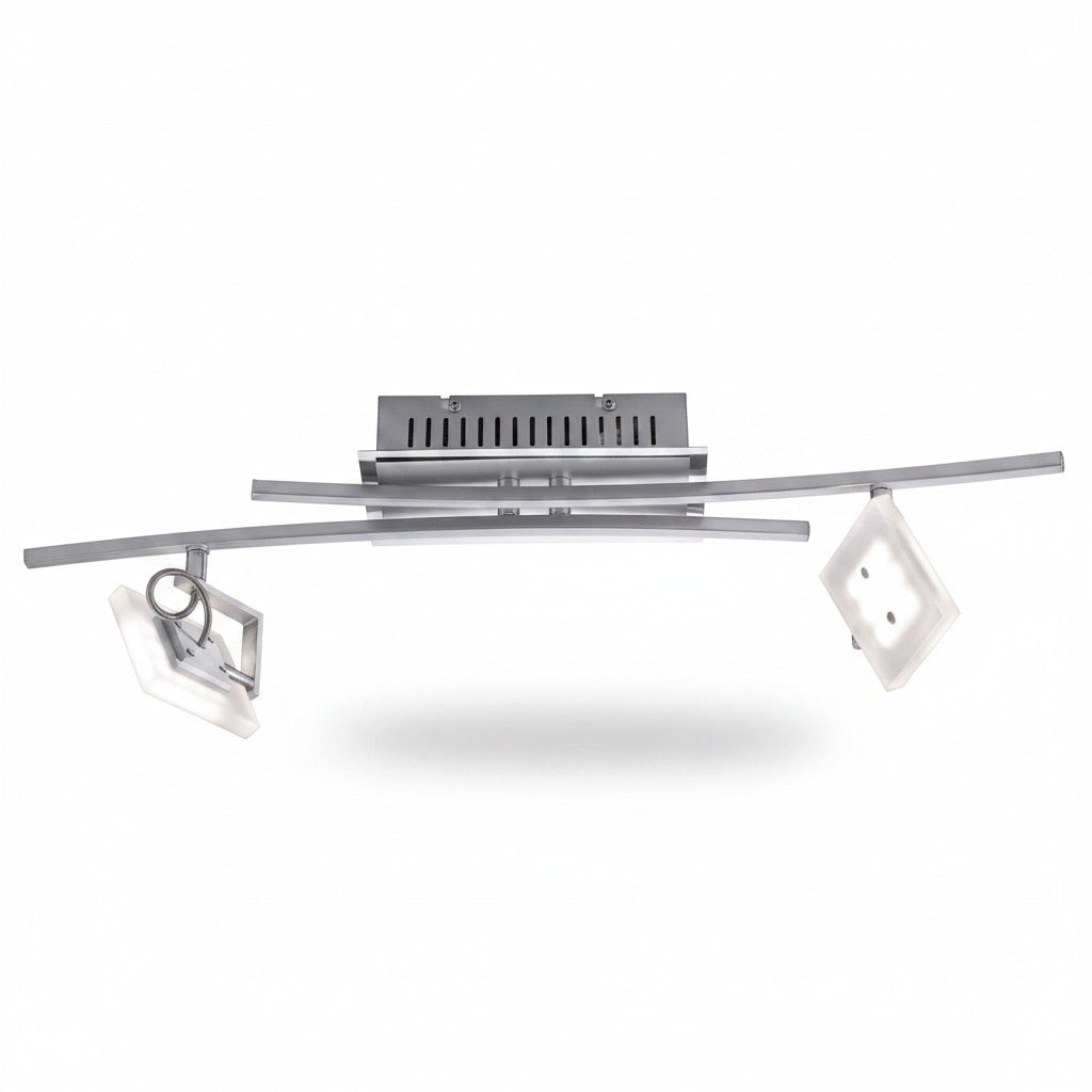 LED Deckenstrahler Spotschiene 2-flammig dimmbar – Strahler / Spotbeleuchtung