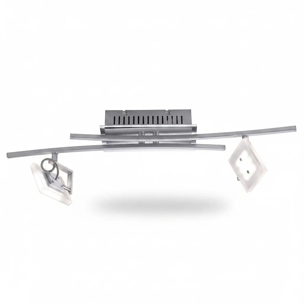 LED Deckenstrahler Spotschiene 2-flammig dimmbar – Strahler / Spotbeleuchtung