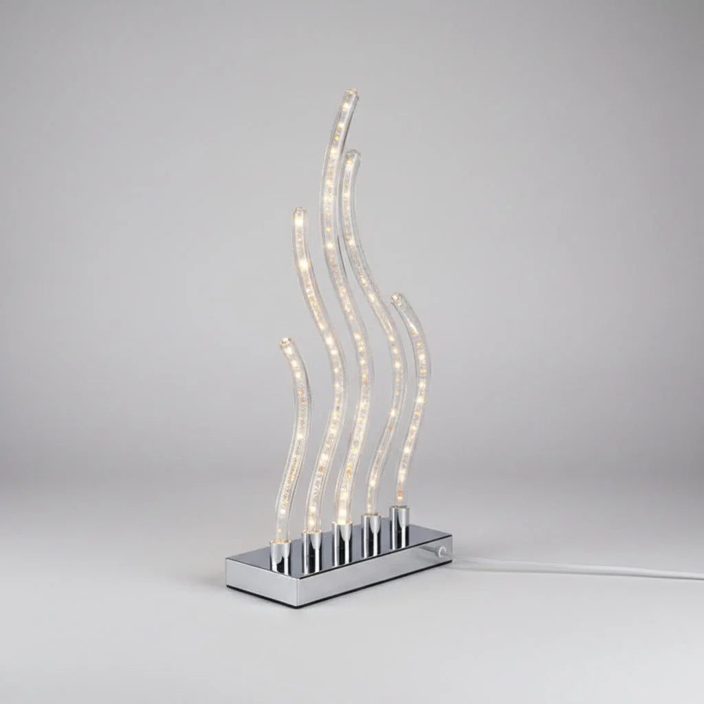 LED Tischleuchte CLAUDI 5flg. mit Touchdimmer