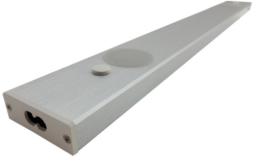 LED Unterschrankleuchte mit Schalter 53 cm Alu gebürstet