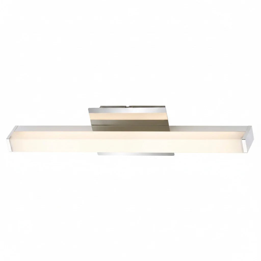 Längliche Bad Wandleuchte Splash LED Chrom 37cm