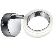 3,5W LED Wandstrahler chrom Wandspot 1 flammig Corland – Wandleuchte LED
