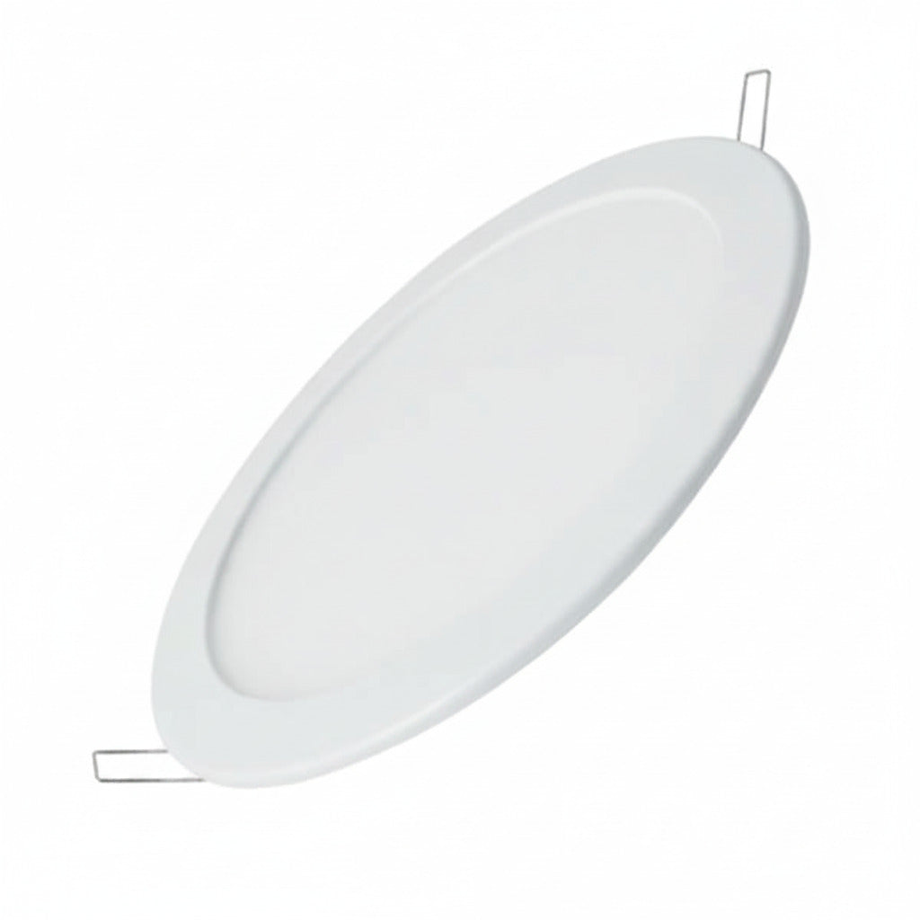 LED Panel rund ultra slim 20W warmweiß 3000K 24cm – Einbaustrahler IP20, dimmbar