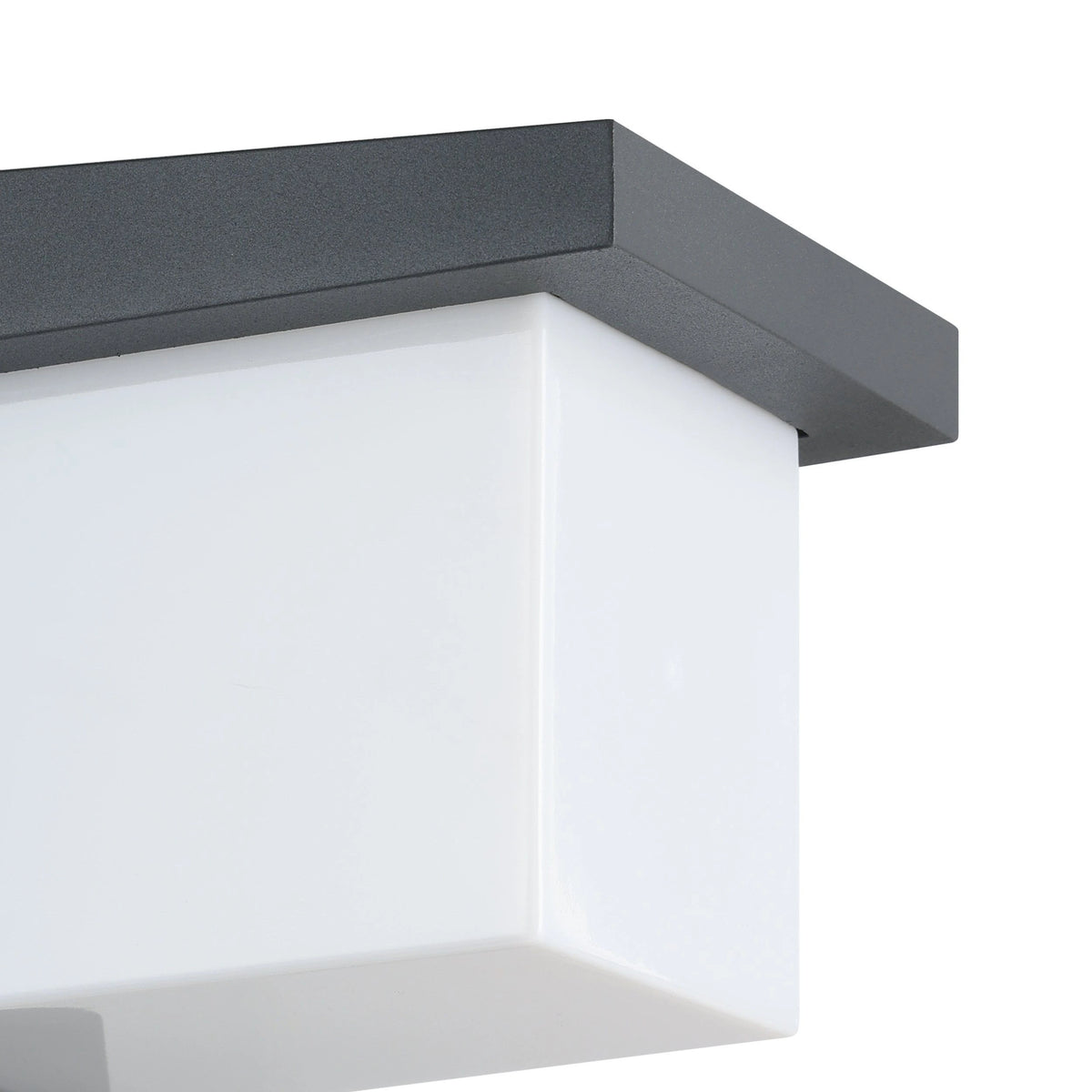 Moderne EGLO Außenlampe Anthrazit für Fassade und Eingangsbereic