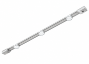 RITOS LED Lichtleiste Lightracer 90,2 cm mit Sensor und drei verschiebbaren LED-Lichtquellen für unter Küchenschrank