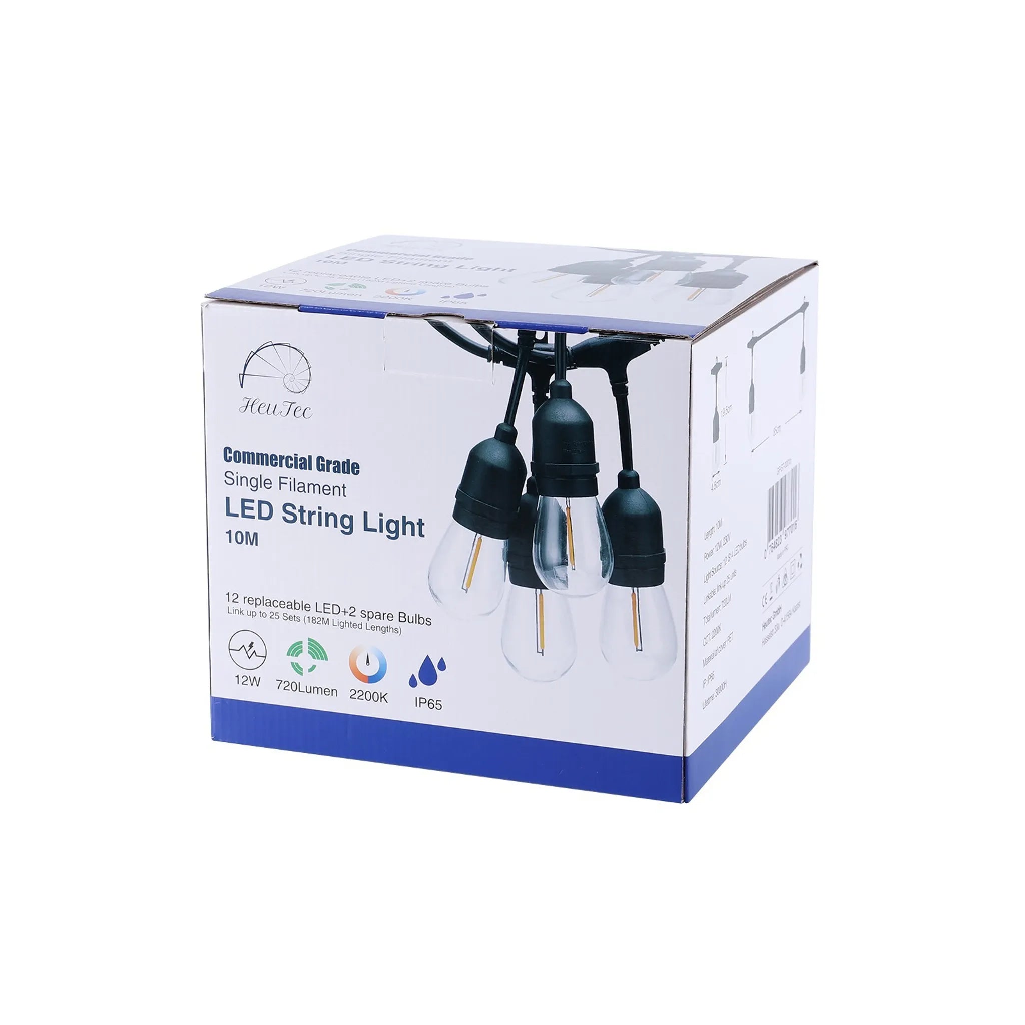 LED Lichterkette 10cm Heutrec GmbH GP-SR-0001b ean 0764823977016