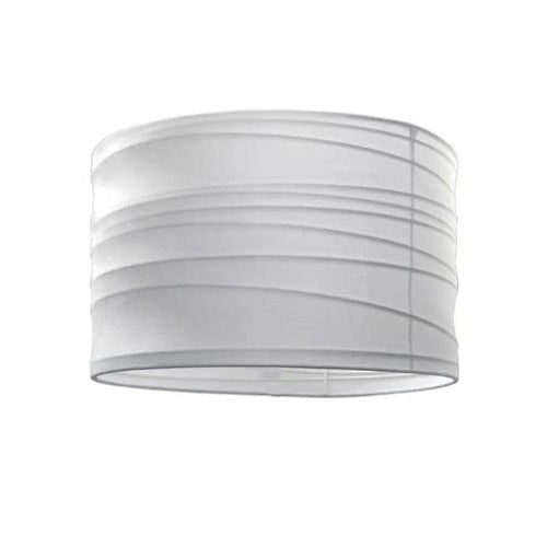 Lampenschirm weiß rund Stoff E27 Ø 50cm Stehlampe Lampenschirm – saasil.de