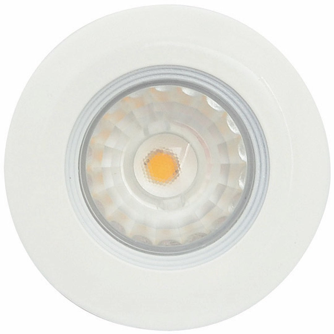 LED Einbau Spot dimmbar weiß 7W IP44 60mm MD-99 Einzelspot mit Trafo – Einbaustrahler IP44, dimmbar, 60mm