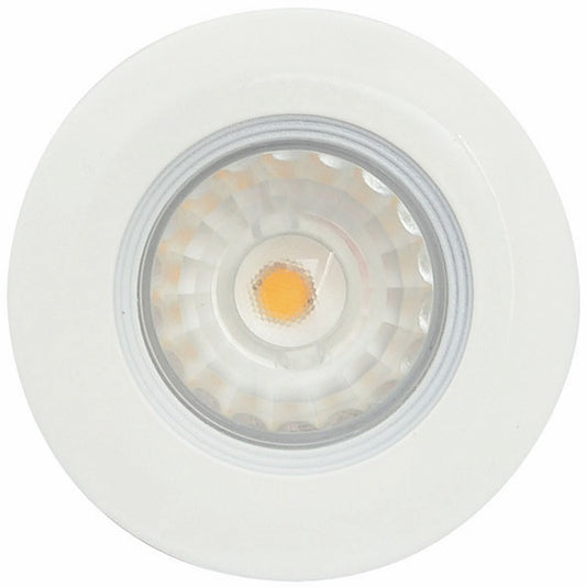 LED Einbau Spot dimmbar weiß 7W IP44 60mm MD-99 Einzelspot mit Trafo – Einbaustrahler IP44, dimmbar, 60mm