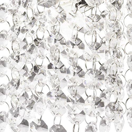 mini deckenleuchte kristall glitzer kristall bantry 90118 eglo g9  fassung auch für led birne auswechselbar
