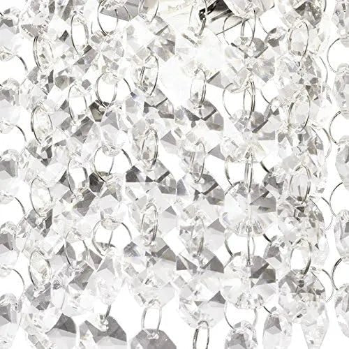 mini deckenleuchte kristall glitzer kristall bantry 90118 eglo g9  fassung auch für led birne auswechselbar