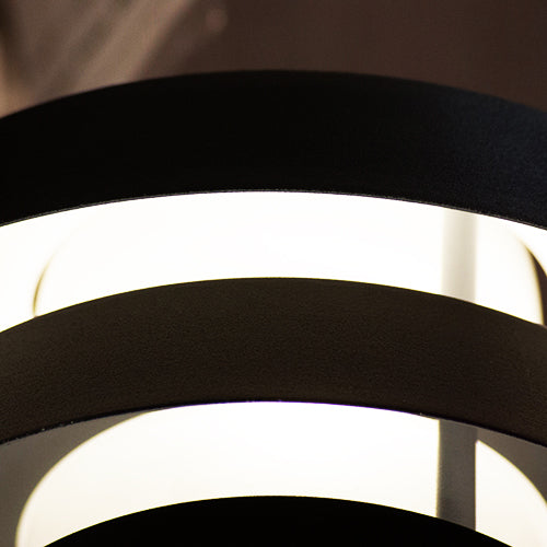 Außen Wandleuchte Elements schwarz