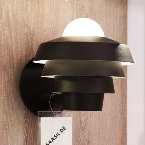 Außen Wandleuchte Elements schwarz