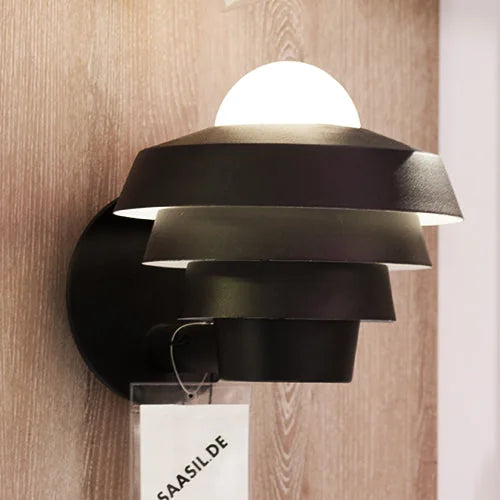 Außen Wandleuchte Elements schwarz