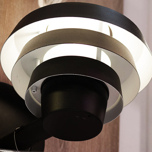 Außen Wandleuchte Elements schwarz