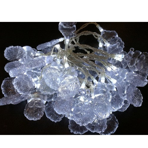 Motiv Lichterkette LED Weihnachtsmann 4m