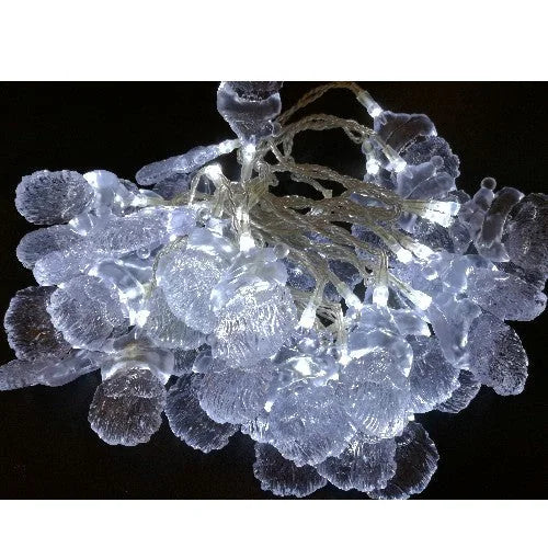 Motiv Lichterkette LED Weihnachtsmann 4m