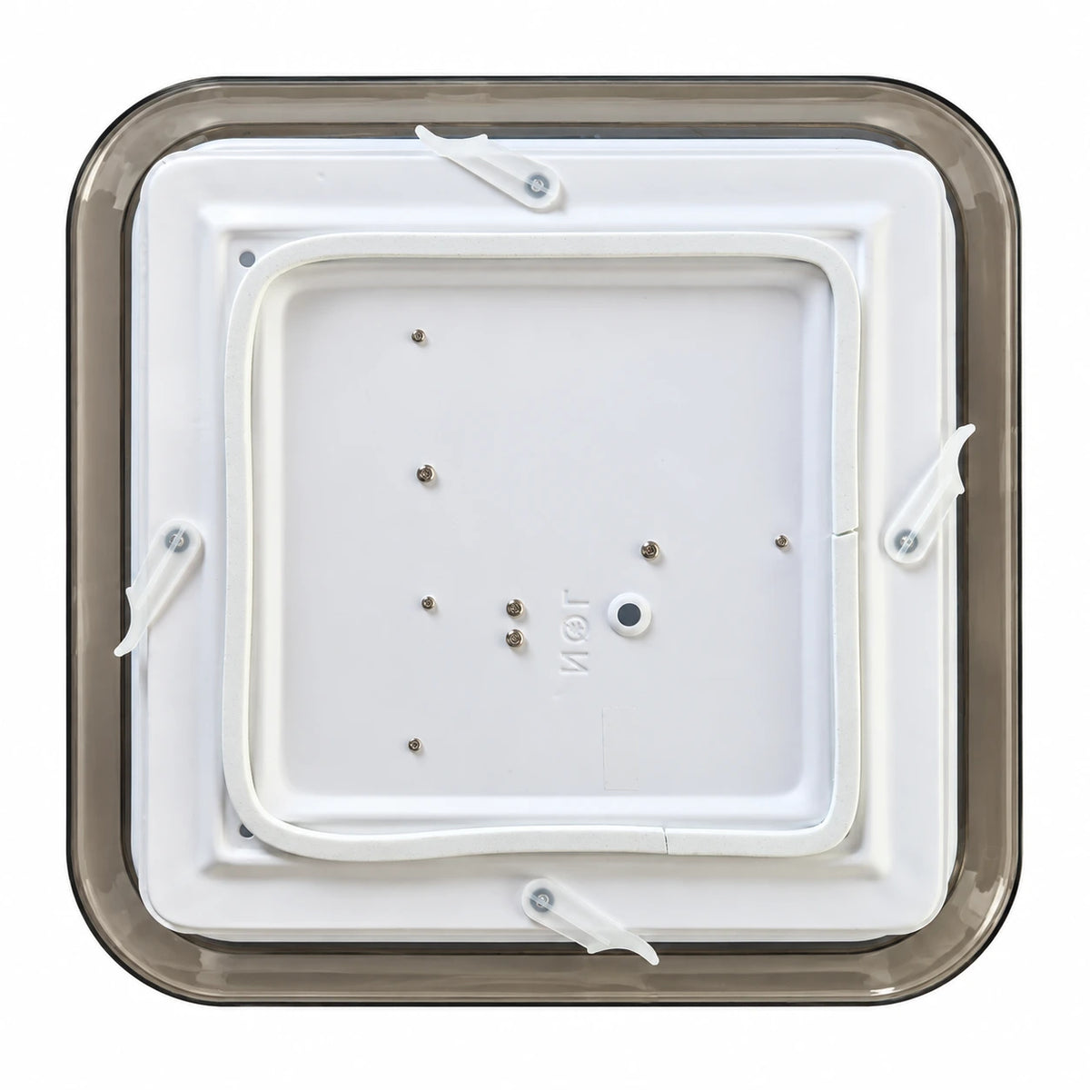 Rückseite der Näve LED Deckenleuchte 1154116 mit Befestigung für Deckenmontage