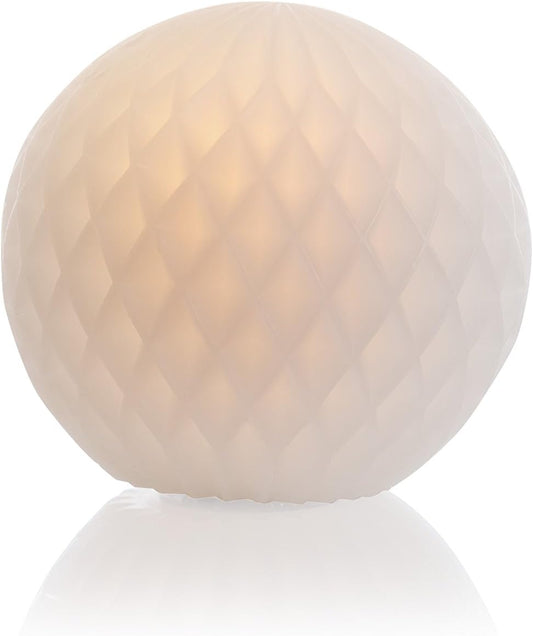 LED Kugel aus Echtwachs Neo Diamond 11,5cm Echtwachs