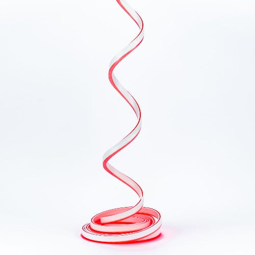 Neon Flex 6m 120 LED Lichtschlauch rot außen innen – LED Außenlichterkette wetterfest für Garten & Terrasse