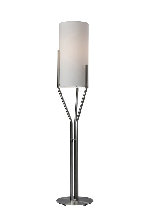 Moderne Stehleuchte Neptuno 120cm mit Acrylschirm E27