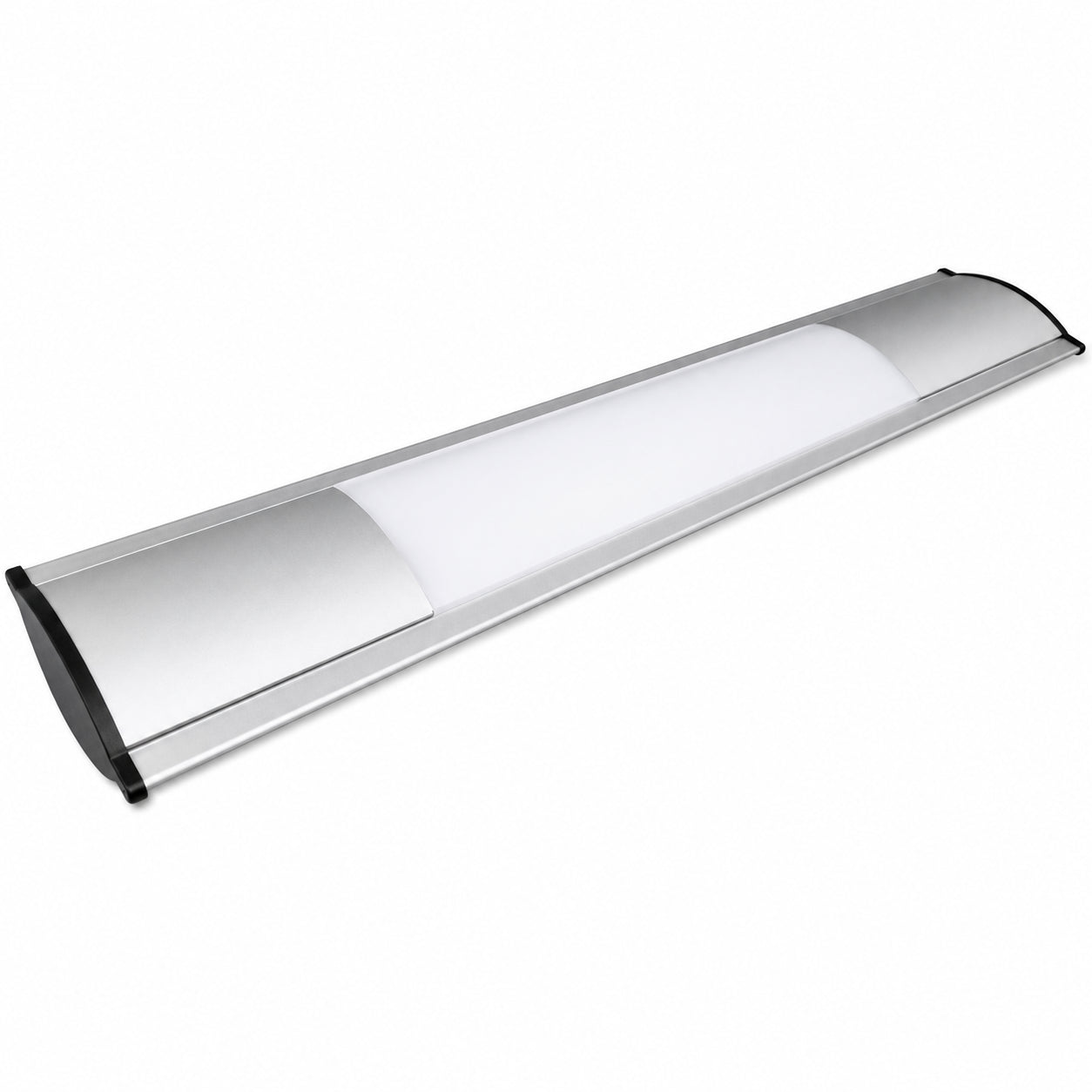 Büro Deckenleuchte 66cm neutralweiß Omega 24W mit Blende Office Deckenlampe Anbauleuchte Arbeitsleuchte  küchenleuchte birne auswechselbar neutralweiß arbeitslicht bildschirm