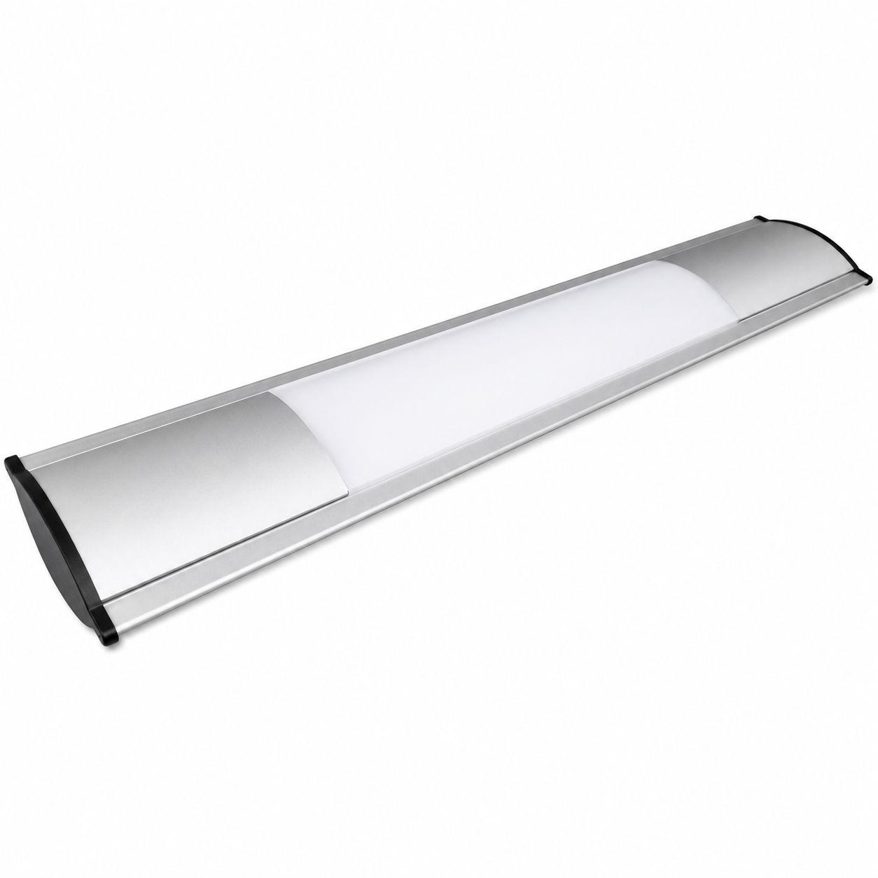 Büro Deckenleuchte 66cm neutralweiß Omega 24W mit Blende Office Deckenlampe Anbauleuchte Arbeitsleuchte  küchenleuchte birne auswechselbar neutralweiß arbeitslicht bildschirm