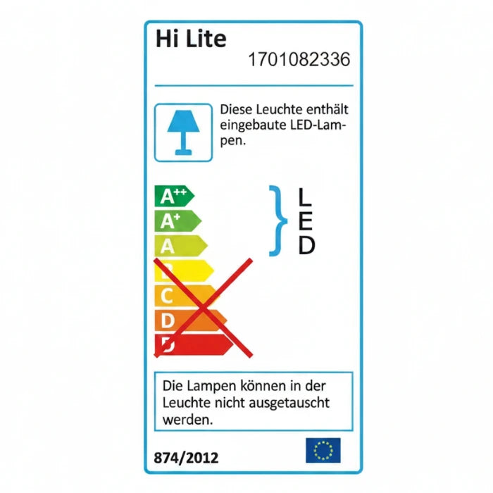 Olbia LED-Lichtleiste 80 cm 11W mit Touchdimmer