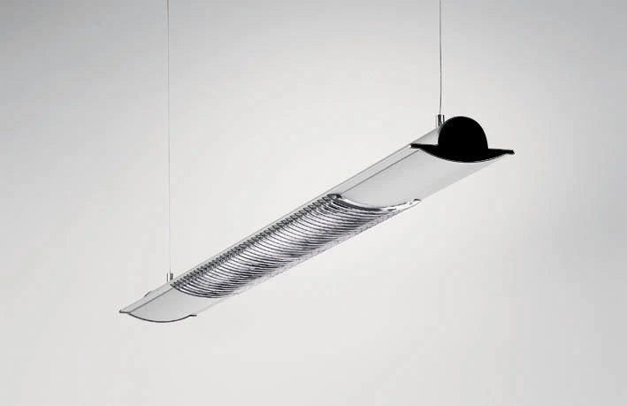 Rasterleuchte 66cm neutralweiß Omega 24W Anbauleuchte Arbeitsleuchte Deckenlampe evotec büroleuchte mit vorschaltgerät 2g11 leuchtmittel 4000K auswechselbar