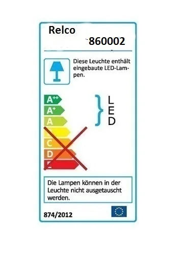 7W LED Tichleuchte Oring weiß