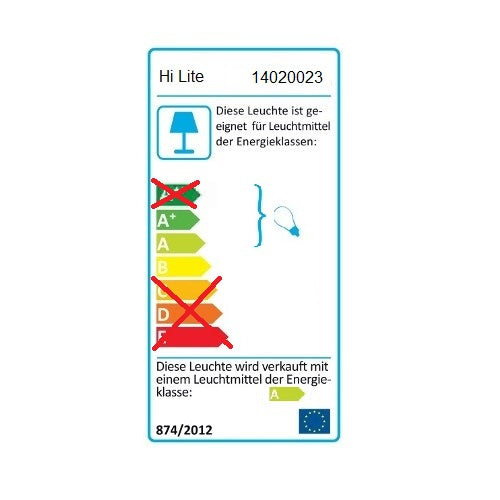 Oslo Unterschrankleuchte 60cm 13W mit Schalter