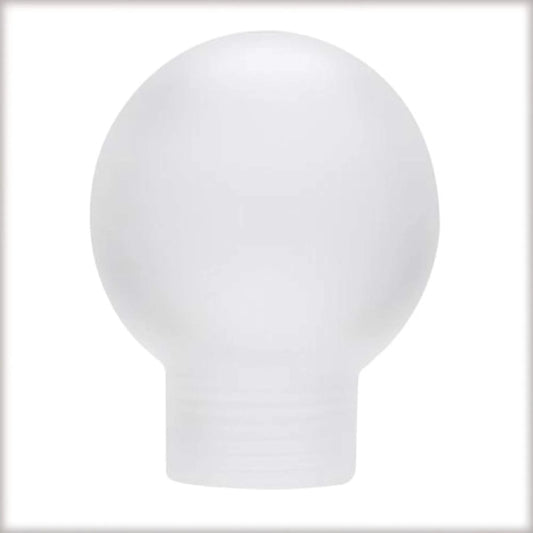 Lampenglas mit Schraubgewinde Tropfen Kugel 45mm Durchmesser 52mm hoch Glas opal matt Paulmann 870.03 4000870870037