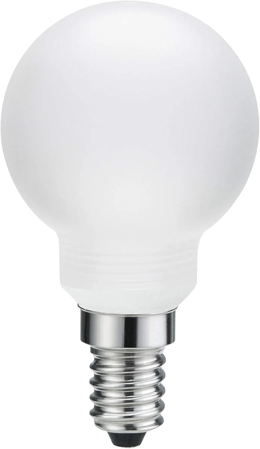 Lampenglas mit Schraubgewinde Tropfen Kugel 45mm Durchmesser 52mm hoch Glas opal matt Paulmann 870.03 4000870870037