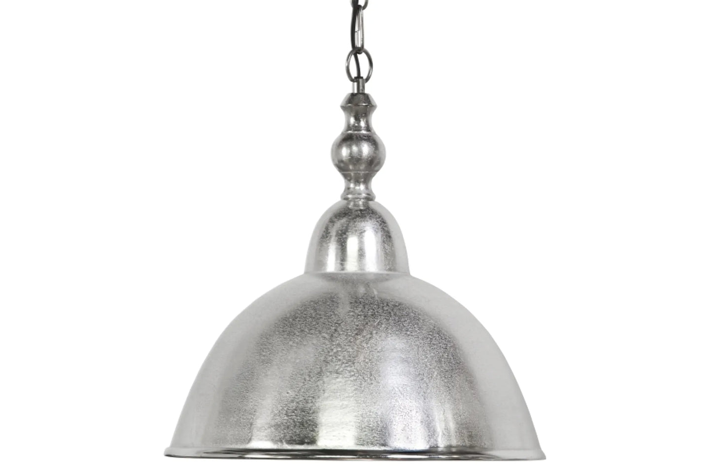 Pendelleuchte Amelia 3034757 nickel roh Light & Living 35cm Durchmesser mit Kettengliedern Esstischlampe Industrie Industrial 