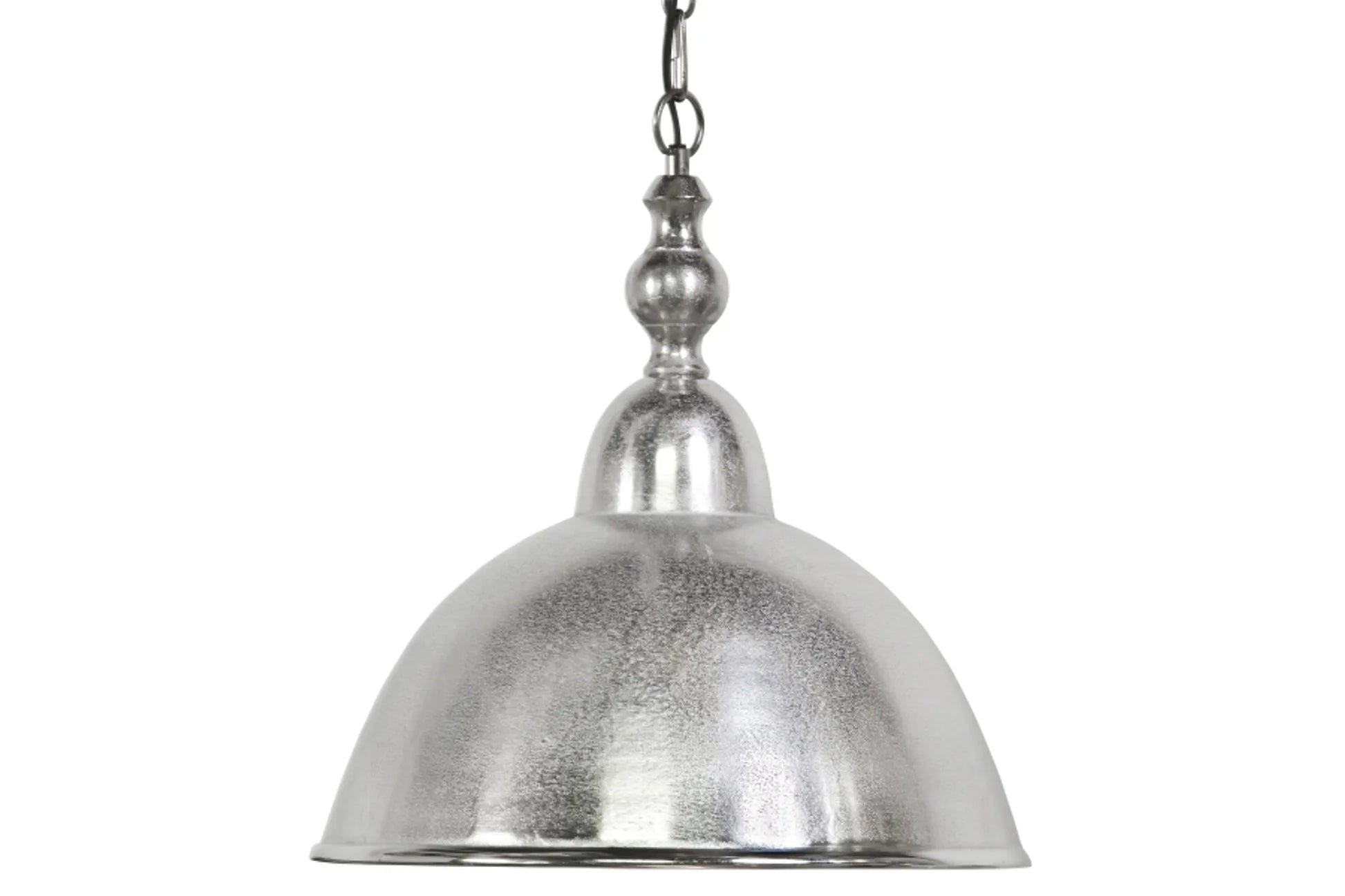 Pendelleuchte Amelia 3034757 nickel roh Light & Living 35cm Durchmesser mit Kettengliedern Esstischlampe Industrie Industrial 