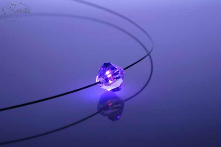 Armband LED Kristall Bicone Pink Crystal mit Swarovski®- Elements – stilvolles Wohnaccessoire & Dekoartikel aus Europa