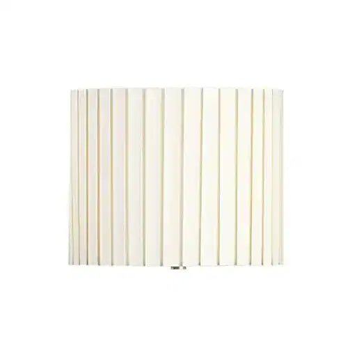 Lampenschirm plissiert creme E14 Ø20cm 17cm hoch Lampenschirm – saasil.de